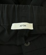 ATON（エイトン）カーゴパンツ 黒 サイズ:06(XL位) メンズ/2200700862504