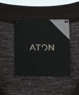 ATON（エイトン）ノースリーブ 茶 サイズ:1(S位) レディース/2200701833046