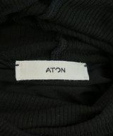 ATON（エイトン）Tシャツ・カットソー 黒 サイズ:02(M位) レディース/2200695980078