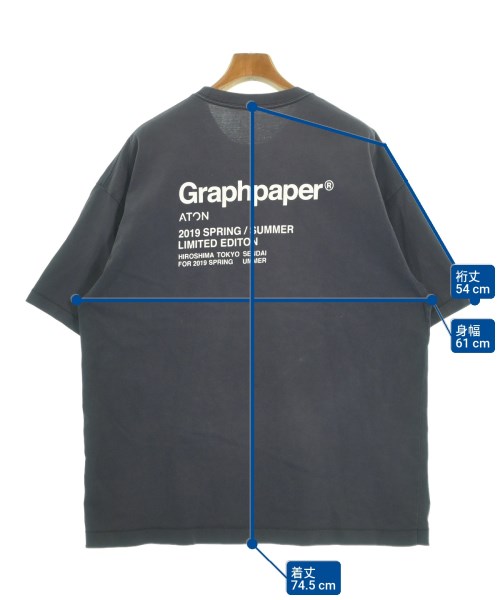 ATON（エイトン）Tシャツ・カットソー 紺 サイズ:06(XXL位) メンズ/2200644983075