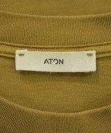 ATON（エイトン）Tシャツ・カットソー 茶 サイズ:06(XXL位) メンズ/2200644983099