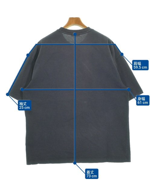 ATON（エイトン）Tシャツ・カットソー 紺 サイズ:06(XXL位) メンズ/2200644983112