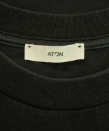 ATON（エイトン）Tシャツ・カットソー 黒 サイズ:06(XXL位) メンズ/2200644983129
