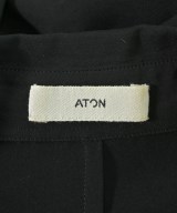 ATON（エイトン）カジュアルシャツ 黒 サイズ:04(XXL位) メンズ/2200654894088