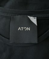 ATON（エイトン）ワンピース 黒 サイズ:02(M位) レディース/2200648423058
