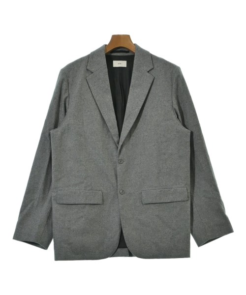 ATON(エイトン)テーラードジャケット グレー サイズ:04(XL位)/2200648936671