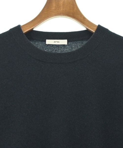 ATON（エイトン）ニット・セーター 紺 サイズ:6(XL位) メンズ/2200655520054