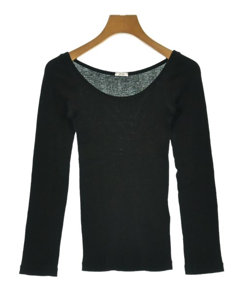 ATON(エイトン)Tシャツ・カットソー 黒 サイズ:2(M位)/2200649374069