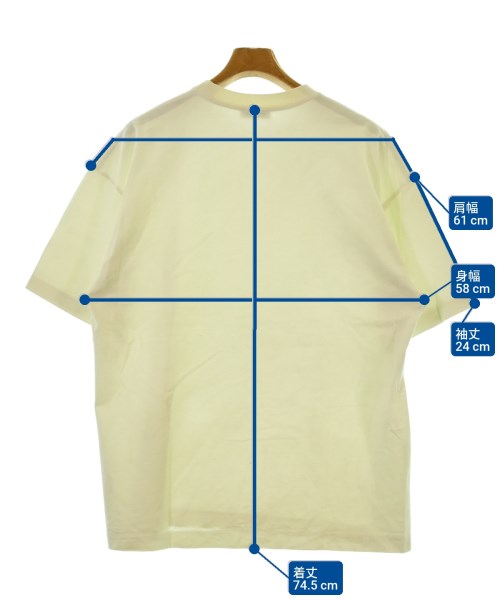 ATON（エイトン）Tシャツ・カットソー 白 サイズ:4(XL位) メンズ/2200656735402