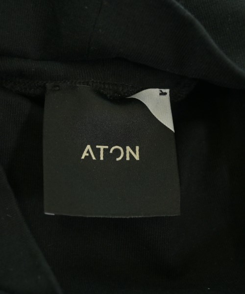 ATON（エイトン）Tシャツ・カットソー 黒 サイズ:02(M位) レディース/2200655202035