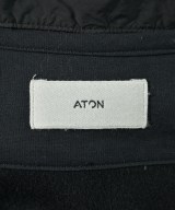 ATON（エイトン）ミリタリーブルゾン 黒 サイズ:4(XL位) メンズ/2200657318093