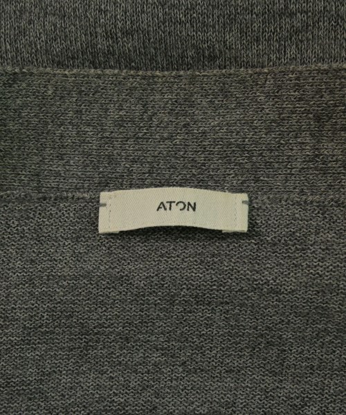 ATON（エイトン）ニット・セーター グレー サイズ:06(XXL位) メンズ/2200657841737