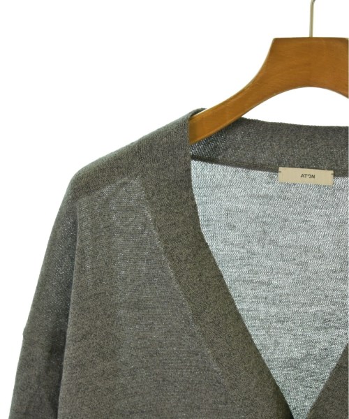 ATON（エイトン）ニット・セーター グレー サイズ:06(XXL位) メンズ/2200657841737