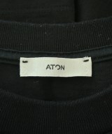 ATON（エイトン）Tシャツ・カットソー 黒 サイズ:02(M位) レディース/2200642654052