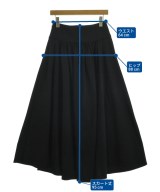 ATON（エイトン）ロング・マキシ丈スカート 黒 サイズ:02(M位) レディース/2200656110063