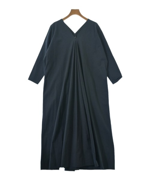 ATON(エイトン)ワンピース 紺 サイズ:01(S位)/2200659277152