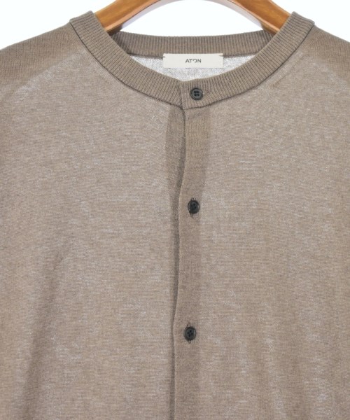 ATON（エイトン）カーディガン 茶 サイズ:2(M位) レディース/2200653900117