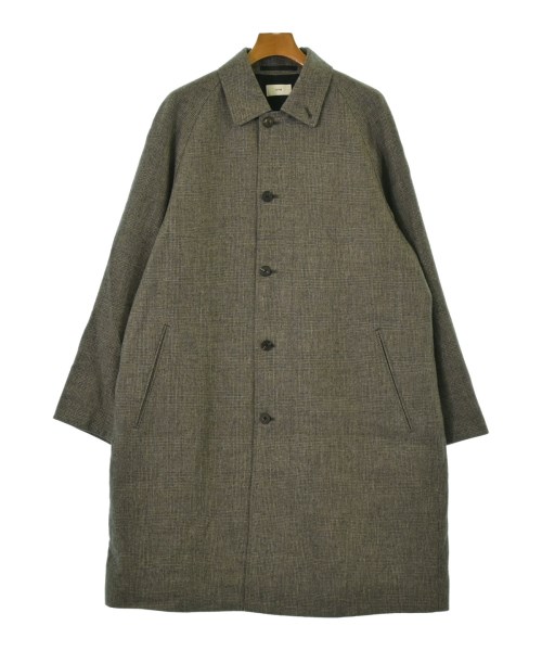 ATON(エイトン)ステンカラーコート グレー サイズ:04(XL位)/2200653900216