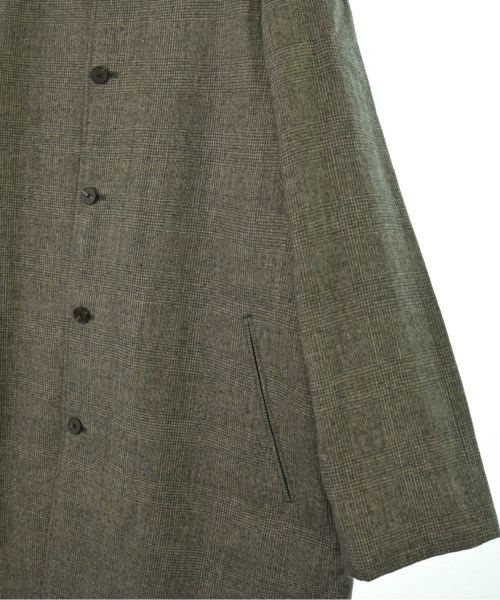 ATON（エイトン）ステンカラーコート グレー サイズ:04(XL位) メンズ/2200653900216