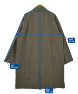 ATON（エイトン）ステンカラーコート グレー サイズ:04(XL位) メンズ/2200653900216