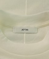 ATON（エイトン）Tシャツ・カットソー 白 サイズ:01(S位) レディース/2200657101084