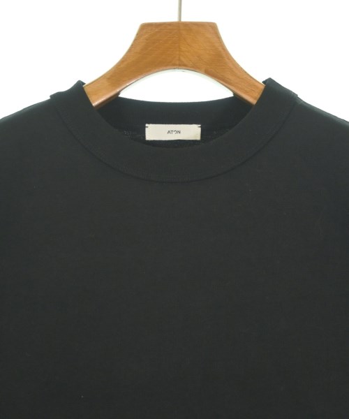 ATON（エイトン）Tシャツ・カットソー 黒 サイズ:02(M位) レディース/2200660301051