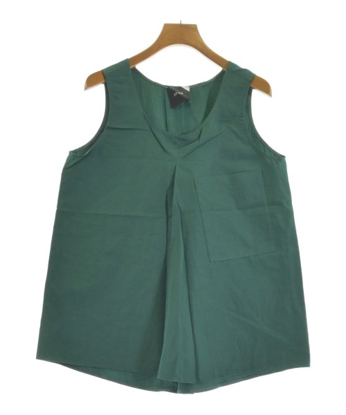 ATON(エイトン)カジュアルシャツ 緑 サイズ:02(M位)/2200657648022