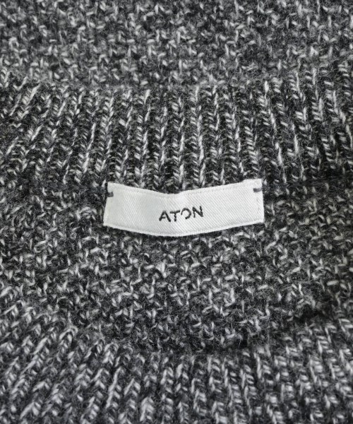 ATON（エイトン）ニット・セーター グレー サイズ:06(XXL位) メンズ/2200661815014