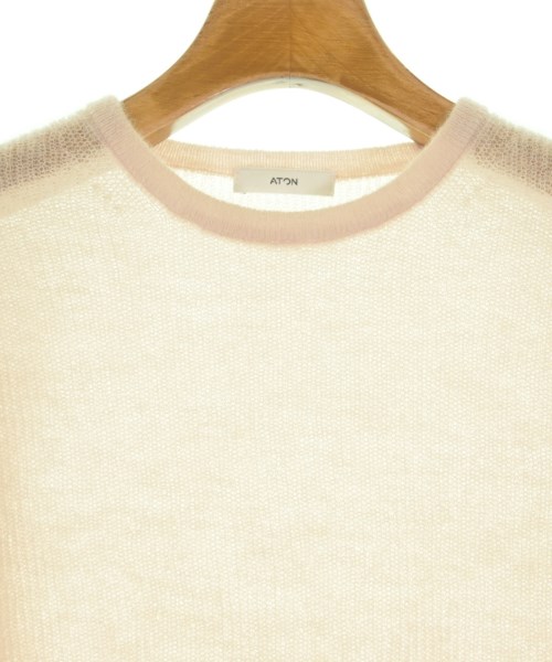 ATON（エイトン）ニット・セーター ピンク サイズ:2(M位) レディース/2200659157058
