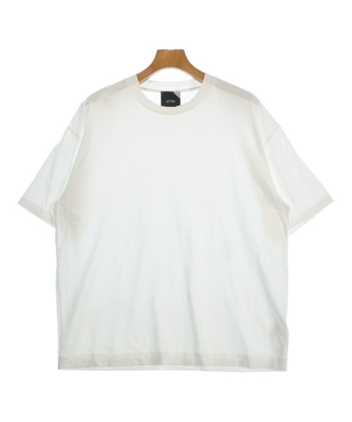ATON（エイトン）Tシャツ・カットソー 白 サイズ:4(XL位) メンズ/2200704591059