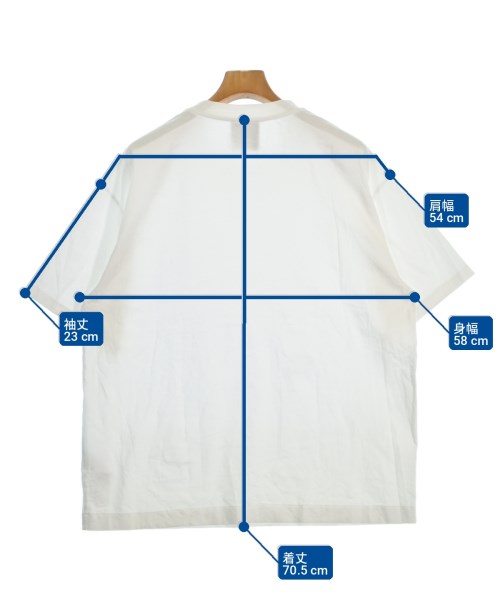 ATON（エイトン）Tシャツ・カットソー 白 サイズ:4(XL位) メンズ/2200704591059