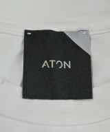 ATON（エイトン）Tシャツ・カットソー 白 サイズ:4(XL位) メンズ/2200704591059