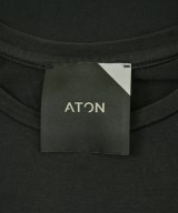 ATON（エイトン）Tシャツ・カットソー 黒 サイズ:02(M位) メンズ/2200700137039