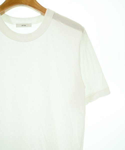 ATON（エイトン）Tシャツ・カットソー 白 サイズ:2(M位) レディース/2200708624258