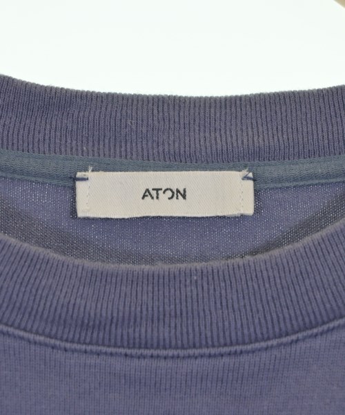 ATON（エイトン）Tシャツ・カットソー 青 サイズ:6(XXL位) メンズ/2200711860032