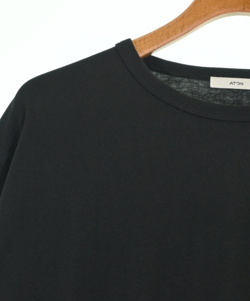 ATON（エイトン）Tシャツ・カットソー 黒 サイズ:6(XXL位) メンズ/2200711906037