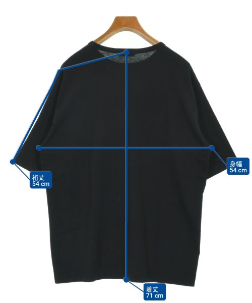 ATON（エイトン）Tシャツ・カットソー 黒 サイズ:6(XXL位) メンズ/2200711906037