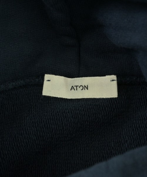 ATON（エイトン）パーカー 紺 サイズ:6(XL位) メンズ/2200709258049
