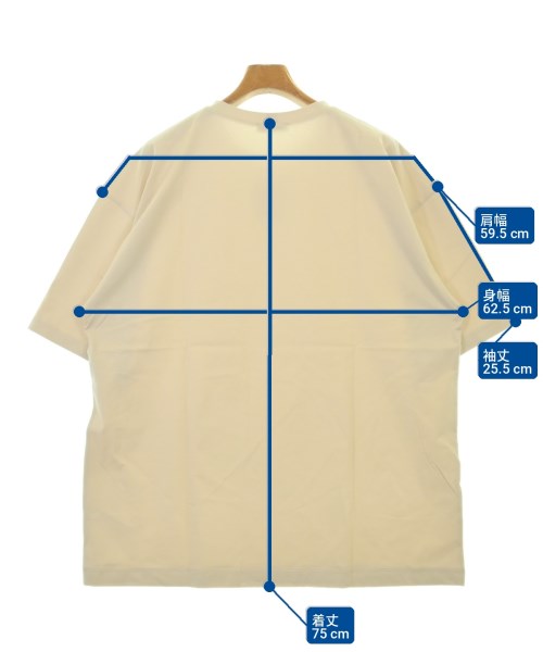 ATON（エイトン）Tシャツ・カットソー ベージュ サイズ:6(XL位) メンズ/2200709258131
