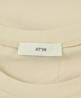 ATON（エイトン）Tシャツ・カットソー ベージュ サイズ:6(XL位) メンズ/2200709258131