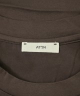 ATON（エイトン）Tシャツ・カットソー 茶 サイズ:6(XL位) メンズ/2200709258155