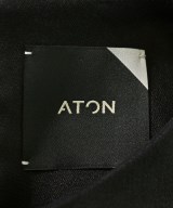 ATON（エイトン）ワンピース 黒 サイズ:2(M位) レディース/2200709272045