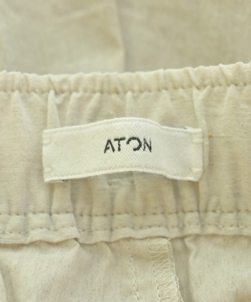 ATON（エイトン）ショートパンツ ベージュ サイズ:6(XL位) メンズ/2200709513087