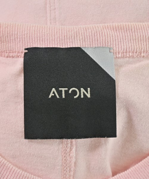 ATON（エイトン）ノースリーブ ピンク サイズ:02(M位) レディース/2200713114058