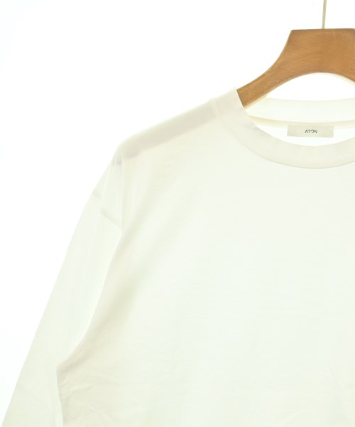 ATON（エイトン）Tシャツ・カットソー 白 サイズ:2(M位) メンズ/2200712400022