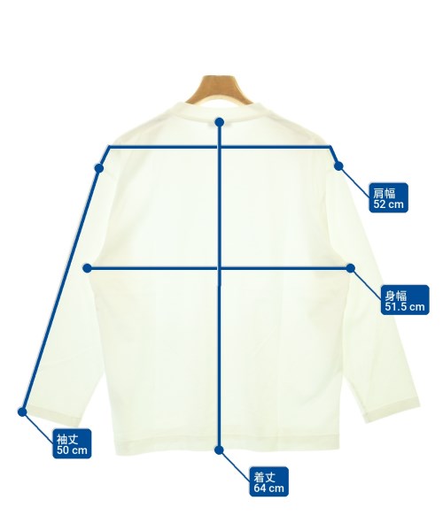 ATON（エイトン）Tシャツ・カットソー 白 サイズ:2(M位) メンズ/2200712400022