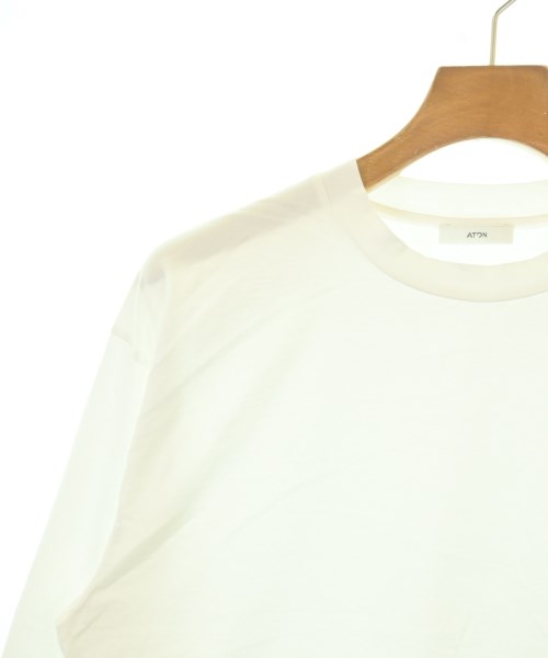 ATON（エイトン）Tシャツ・カットソー 白 サイズ:2(M位) メンズ/2200712400039