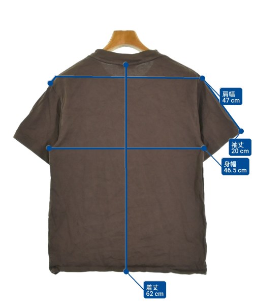 ATON（エイトン）Tシャツ・カットソー 茶 サイズ:2(M位) レディース/2200714568041