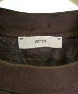 ATON（エイトン）Tシャツ・カットソー 茶 サイズ:2(M位) レディース/2200714568041