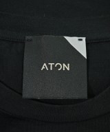 ATON（エイトン）Tシャツ・カットソー 黒 サイズ:2(M位) レディース/2200712490153